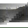 Mexen Kioto стенен душ с размери 120 x 30 x 30 см, прозрачен, златен шлифован - 800-120-030-222-55-00-030