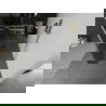 Mexen Kioto свободно стояща душова стена 170 x 30 x 30 см, прозрачна, златна четка - 800-170-030-222-55-00-030