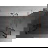 Mexen Kioto свободностояща душа стена 100 x 30 x 30 см, черен модел, розово злато - 800-100-030-222-60-70-030