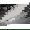 Mexen Киото самостоятелна душ стена 140 x 30 x 30 см, прозрачен, матова мед - 800-140-030-222-65-00-030