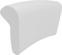 Mexen M10 възглавница за вана, бяла - 55010-00