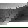 Mexen Kioto свободностояща душа стена 130 x 30 x 30 см, прозрачна, графит - 800-130-030-222-95-00-030