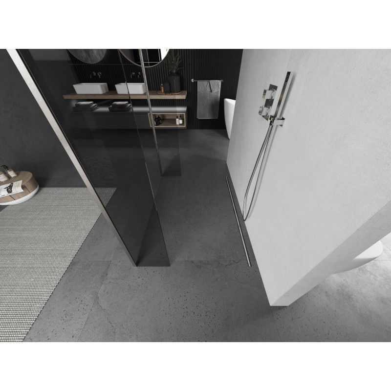 Mexen Kioto свободностояща душ кабина 105 x 30 x 30 см, прозрачен, матиран никел - 800-105-030-222-97-00-030