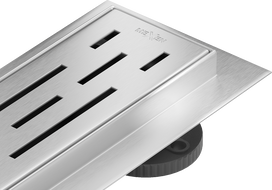 Mexen Flat 360° M01 въртящ се линеен сифон 60 см, inox - 1020060-40