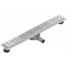 Mexen Flat 360° M01 въртящ се линеен сифон 60 см, inox - 1020060-40