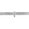 Mexen Flat 360° M01 въртящ се линеен сифон 80 см, инокс - 1020080-40