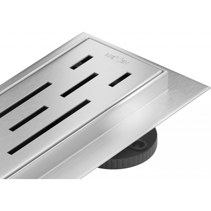 Mexen Flat 360° M01 въртящ се линеен отвод 100 см, инокс - 1020100-40