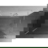 Mexen Kioto стена за душ Walk-in 140 x 70 см, прозрачен, бял - 800-140-212-20-00-070