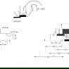 Mexen Kai DR70 комплект за вана и душ с вграден душ 30 см, бял - 77602DR70301-20