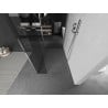 Mexen Kioto душ параван Walk-in 110 x 100 x 40 см, прозрачен, хром - 800-110-100-221-01-00-040