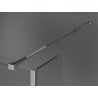 Mexen Kioto Walk-in душ стена 140 x 110 x 40 см, прозрачна, хром - 800-140-110-221-01-00-040