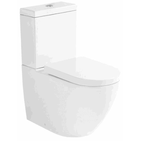 Mexen Lena компактен wc с плавно падаща седалка, бял - 31051000