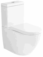 Mexen Lena компактен wc с плавно падаща седалка, бял - 31051000