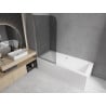 Mexen Felix параван за вана 1-крилен 70 x 140 см, графит, хром - 890-070-001-01-40