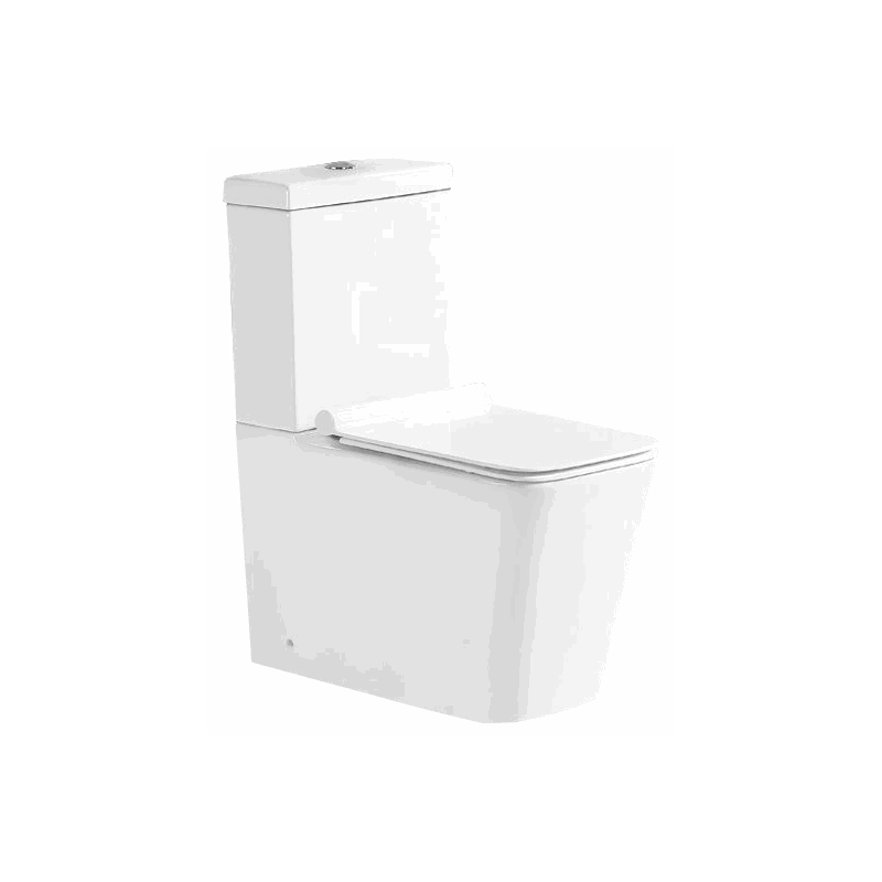 Mexen Cube компактен wc с капак с плавно затваряне, бял - 31014000