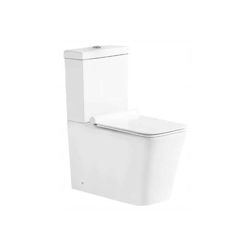 Mexen Cube компактен WC с падаща седалка, бял - 31014000