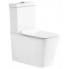 Mexen Cube компактен WC с падаща седалка, бял - 31014000