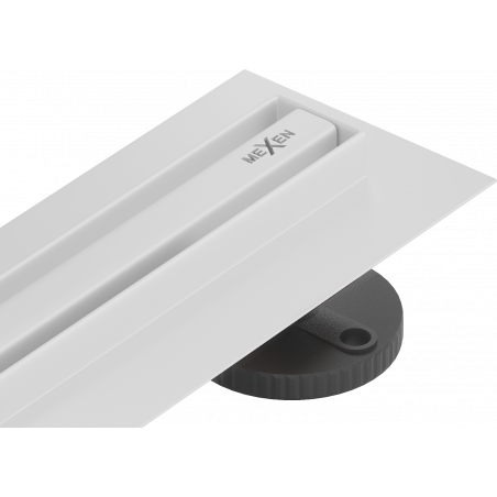 Mexen Flat 360° Slim въртящ се линеен сифон 80 см, бял - 1241080
