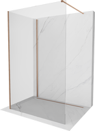 Mexen Kioto душ-преграда Walk-in 130 x 90 cm, прозрачен, матиран мед - 800-130-212-65-00-090