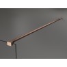 Mexen Kioto душ-преграда Walk-in 130 x 90 cm, прозрачен, матиран мед - 800-130-212-65-00-090