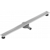 Mexen Flat 360° Slim линейно стечно устройство, въртящо се 80 см, инокс - 1041080
