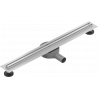 Mexen Flat 360° Slim линеен въртящ се сифон 70 см, инокс - 1041070