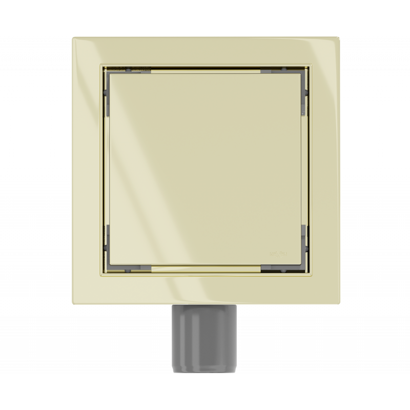 Mexen Flat-Q M13 подов квадрат 15 x 15 cm, златен - 1510015