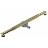 Mexen Flat 360° Slim линеен отток въртящ се 100 см, златен - 1541100