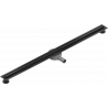 Mexen Flat 360° Slim линеен въртящ се сифон 120 см, черен - 1741120