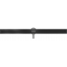 Mexen Flat 360° Slim линеен въртящ се сифон 120 см, черен - 1741120