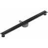 Mexen Flat 360° Slim ротационен линеен сифон 80 см, черен - 1741080
