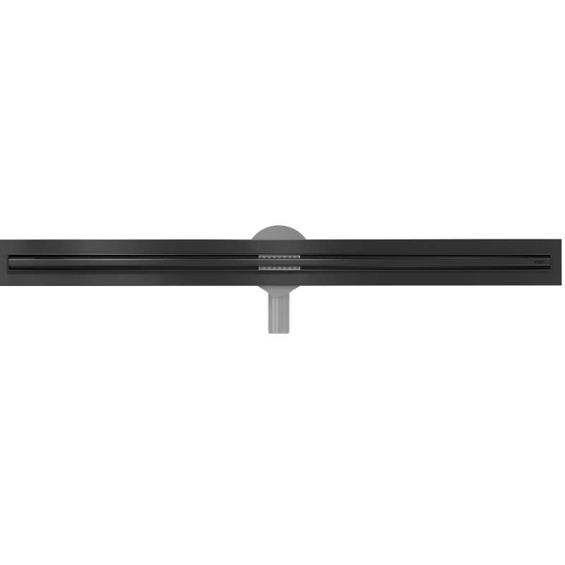 Mexen Flat 360° Slim ротационен линеен сифон 80 см, черен - 1741080