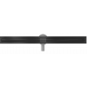 Mexen Flat 360° Slim ротационен линеен сифон 80 см, черен - 1741080