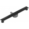 Mexen Flat 360° Slim въртящ се линеен сифон 70 см, черен - 1741070