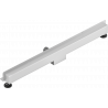 Mexen Flat Wall долен линейний відвод стінний 2в1 80 см, inox - 1030080