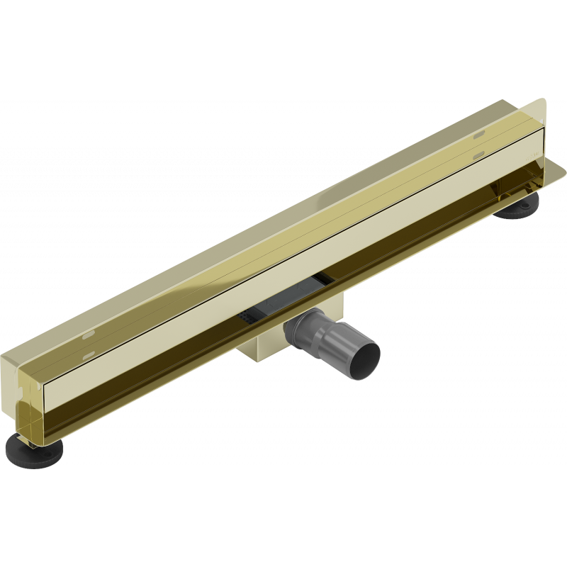 Mexen Flat Wall линеен стенен канал 2в1 70 cm, златно - 1530070