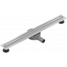 Mexen Flat 360° Slim линейно обращаемо оттичене 60 см, инокс - 1041060