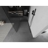 Mexen Kioto душ стена Walk-in 100 x 75 см, прозрачна, gun metal - 800-100-212-95-00-075