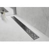 Mexen Flat M01 линеен сифон 70 см, черен - 1720070-15