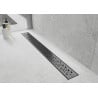 Mexen Flat M12 линейен отвод 50 см, черен - 1721050-15
