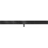 Mexen Flat M13 линеен сифон 2в1 150 cm, черен - 1710150