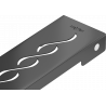 Mexen Flat M18 маска за линейно оттичане 100 см, черна - 1723100