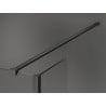 Mexen Kioto стена за душ Walk-in 130 x 100 x 40 см, прозрачно, gun gray матово - 800-130-100-221-66-00-040