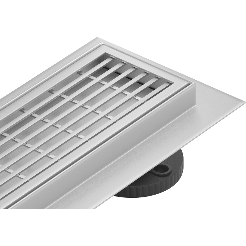 Mexen Flat M33 линеен отвод 50 cm, inox - 1033050-15