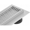 Mexen Flat M33 линеен отвод 50 cm, inox - 1033050-15