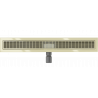 Mexen Flat M33 линейно оттичане 70 cm, златен - 1533070-15