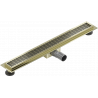 Mexen Flat M33 линейно оттичане 70 cm, златен - 1533070-15