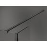 Mexen Kioto стена за душ 140 x 100 x 30 см, прозрачен, gun metal - 800-140-100-221-95-00-030