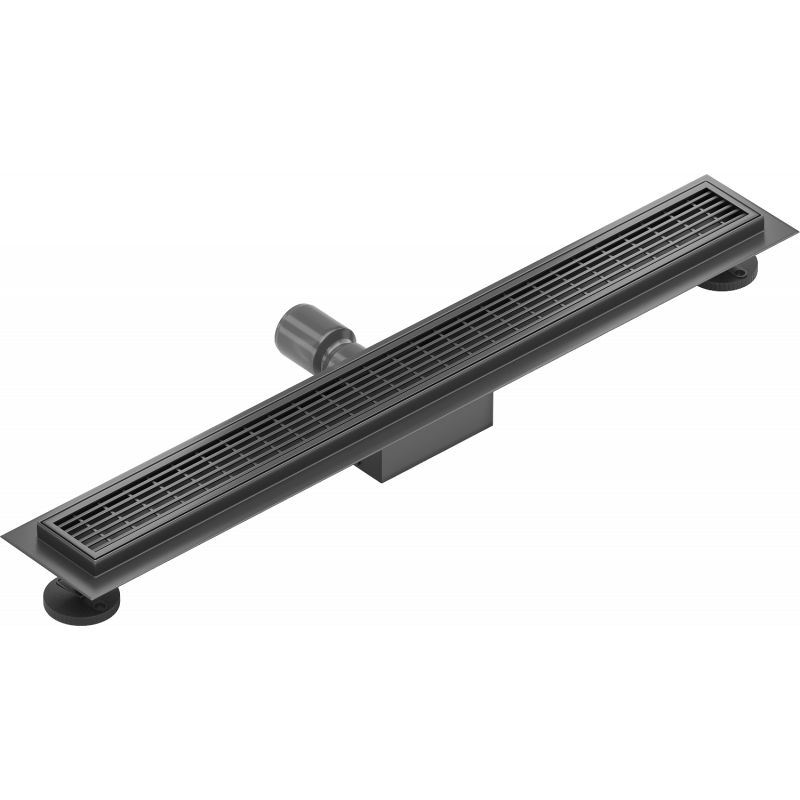 Mexen Flat M33 линеен отток 60 см, черен - 1733060-15