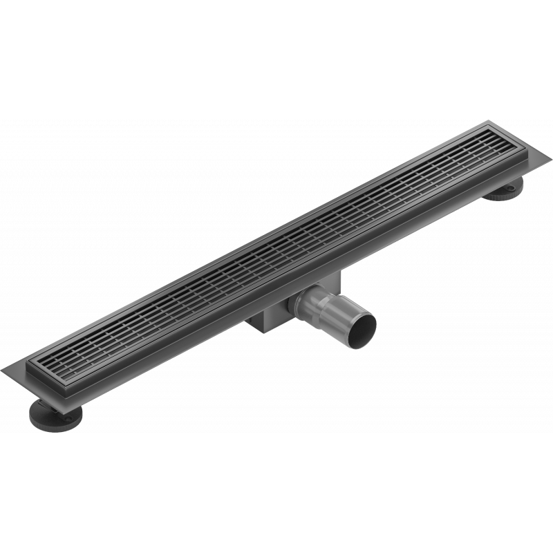 Mexen Flat M33 линеен отток 60 см, черен - 1733060-15